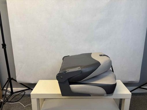 MyBoat Capitan - Klappbar Steuersitz - Grau/Rot – Bild 7