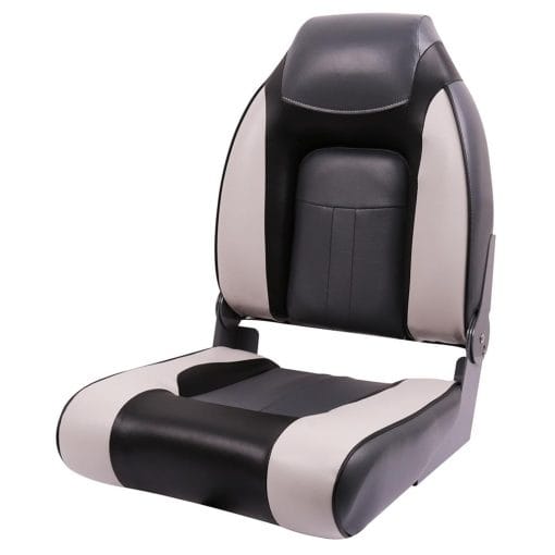 MyBoat Designer, Hochwertiger Bootssitz, Grau/Schwarz