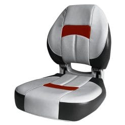 Bootssitz MyBoat Fish PRO 2 - Grau/Rot