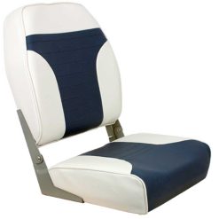 Springfield Economy Standard High Back – Klappstuhl - Weiß/Blau