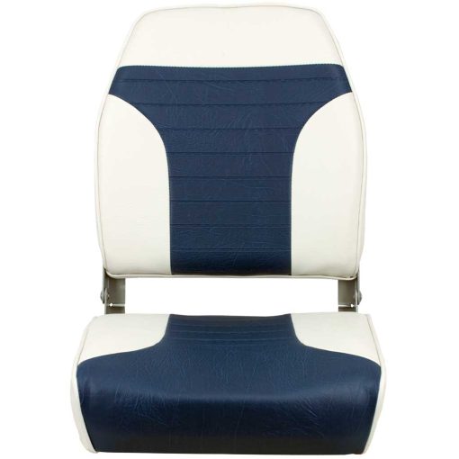 Springfield Economy Standard High Back – Klappstuhl - Weiß/Blau – Bild 3