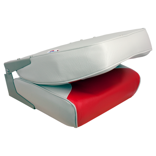 Springfield Economy Standard High Back – Klappstuhl - Grau/Rot – Bild 3