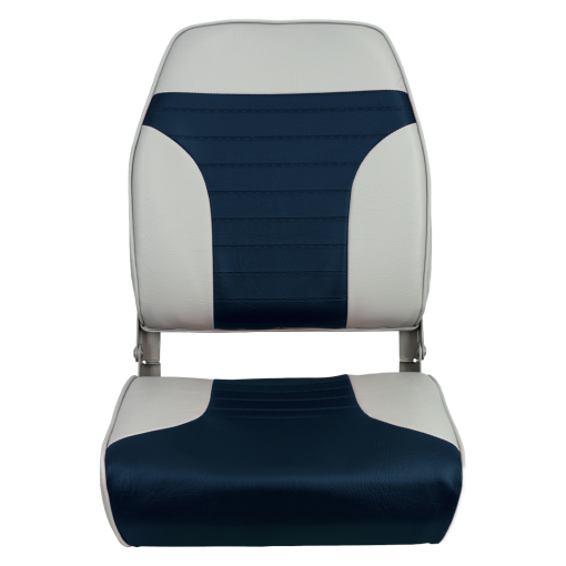 Springfield Economy Standard High Back – Klappstuhl - Grau/Blau – Bild 4
