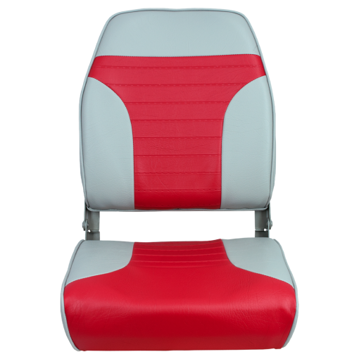 Springfield Economy Standard High Back – Klappstuhl - Grau/Rot – Bild 2