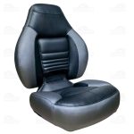 Springfield Fish Pro 24 High Back Klappbarer Bootsstuhl – Carbon/Darkgrey