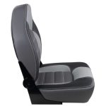 Springfield High-Back Premium Klappbarer Bootssitz – Gray/Charcoal – Bild 3